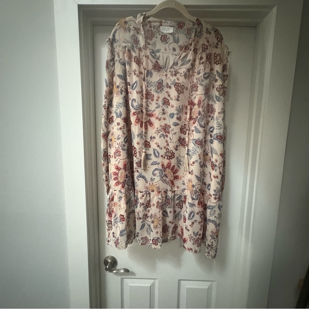 Dress Forum Cream Floral Blouse